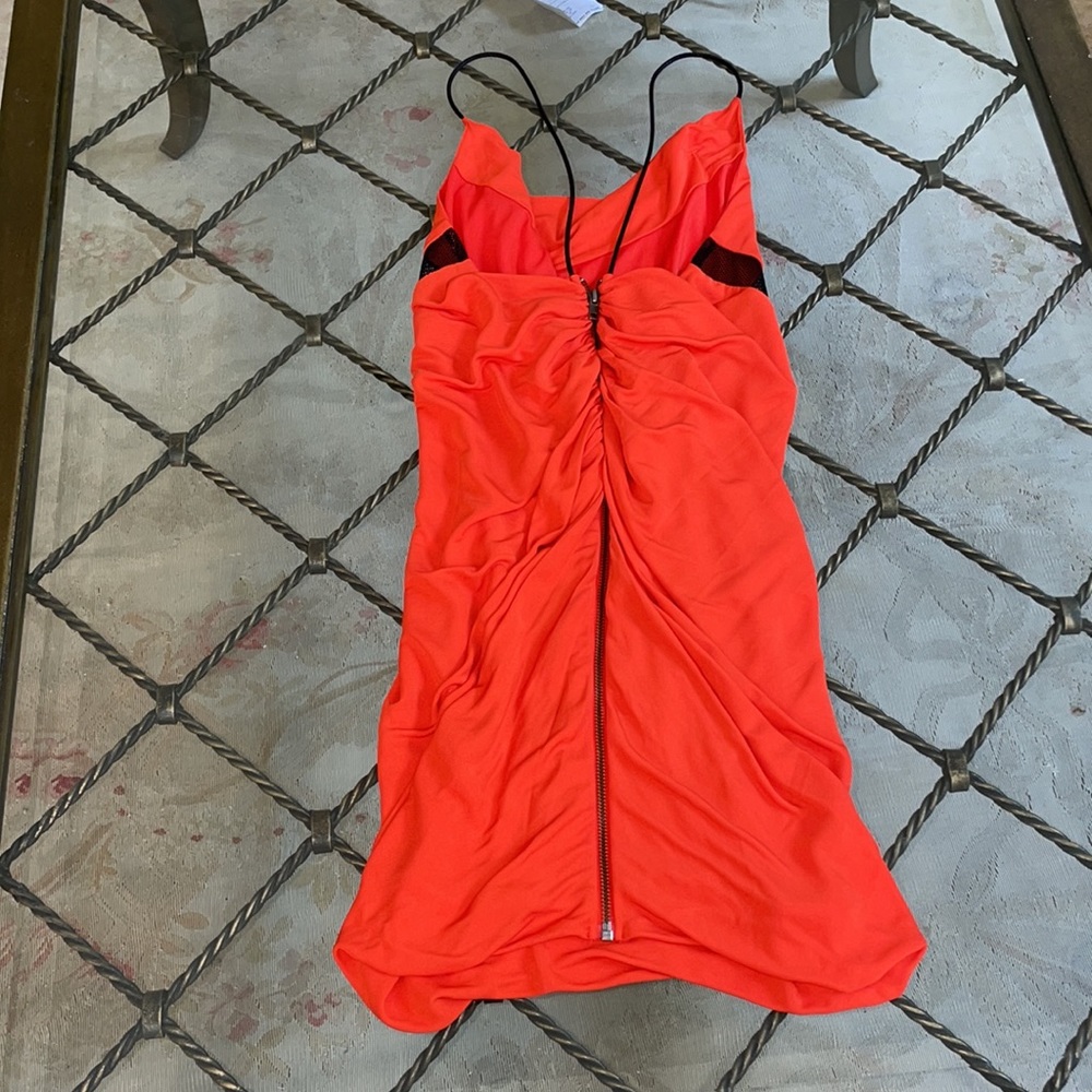 Cut 25 orange sexy dress. Brand new - Picture 7 of 7